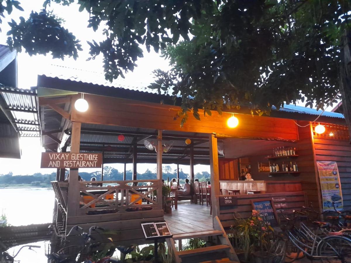 Vixay Sunset View Dondet Hotel Ban Donsom Tai Ngoại thất bức ảnh